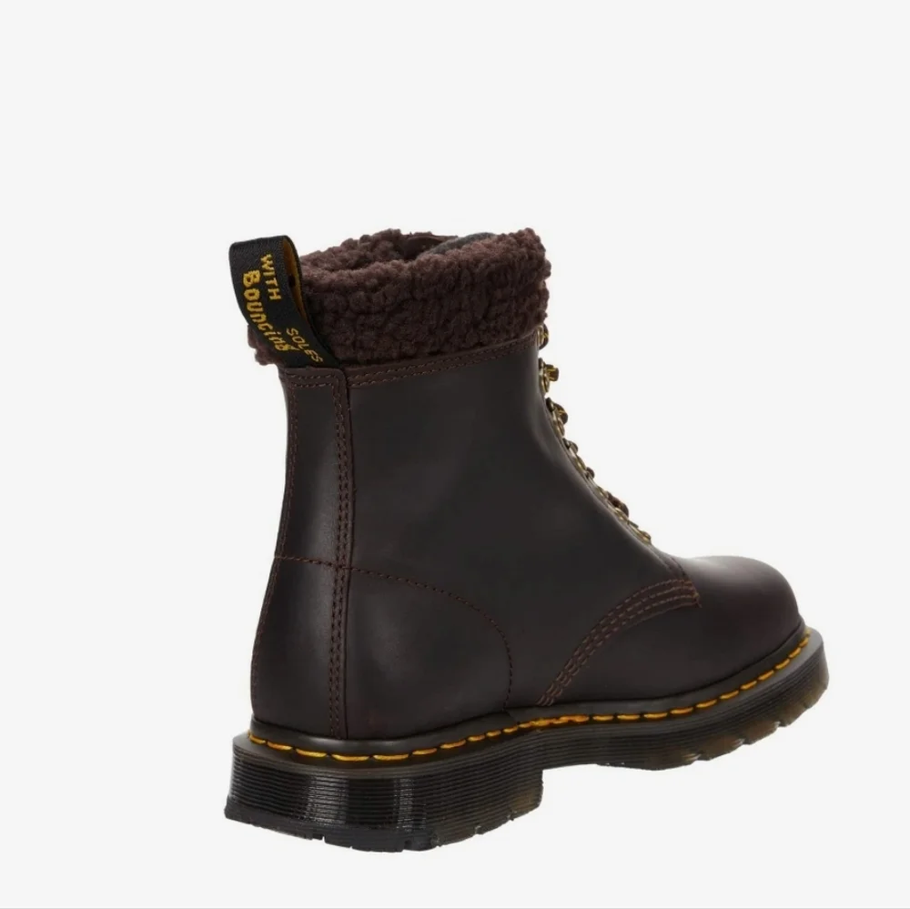 Dr. Martens 1460 Collar Leather Waterproof Boots New In Box